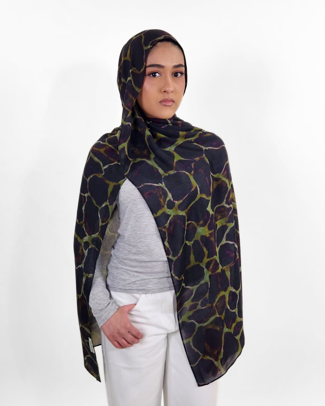 Olive Eclipse Modal Hijab