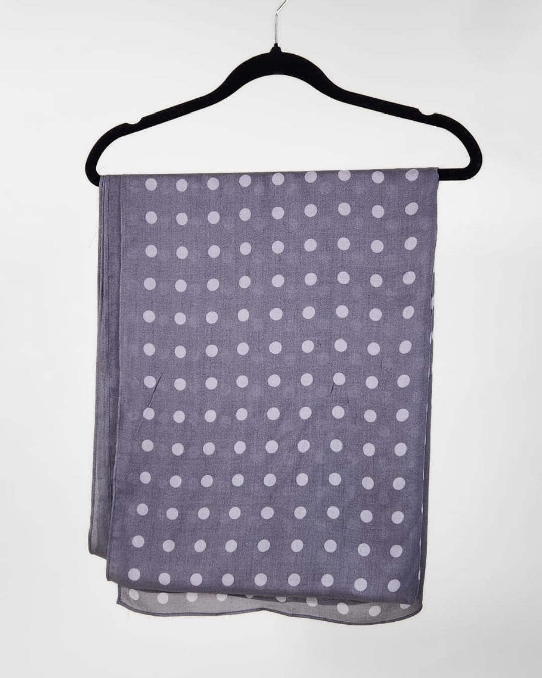 Grey Polka Modal Hijabs