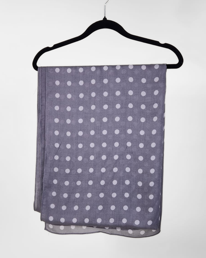 Grey Polka Modal Hijabs