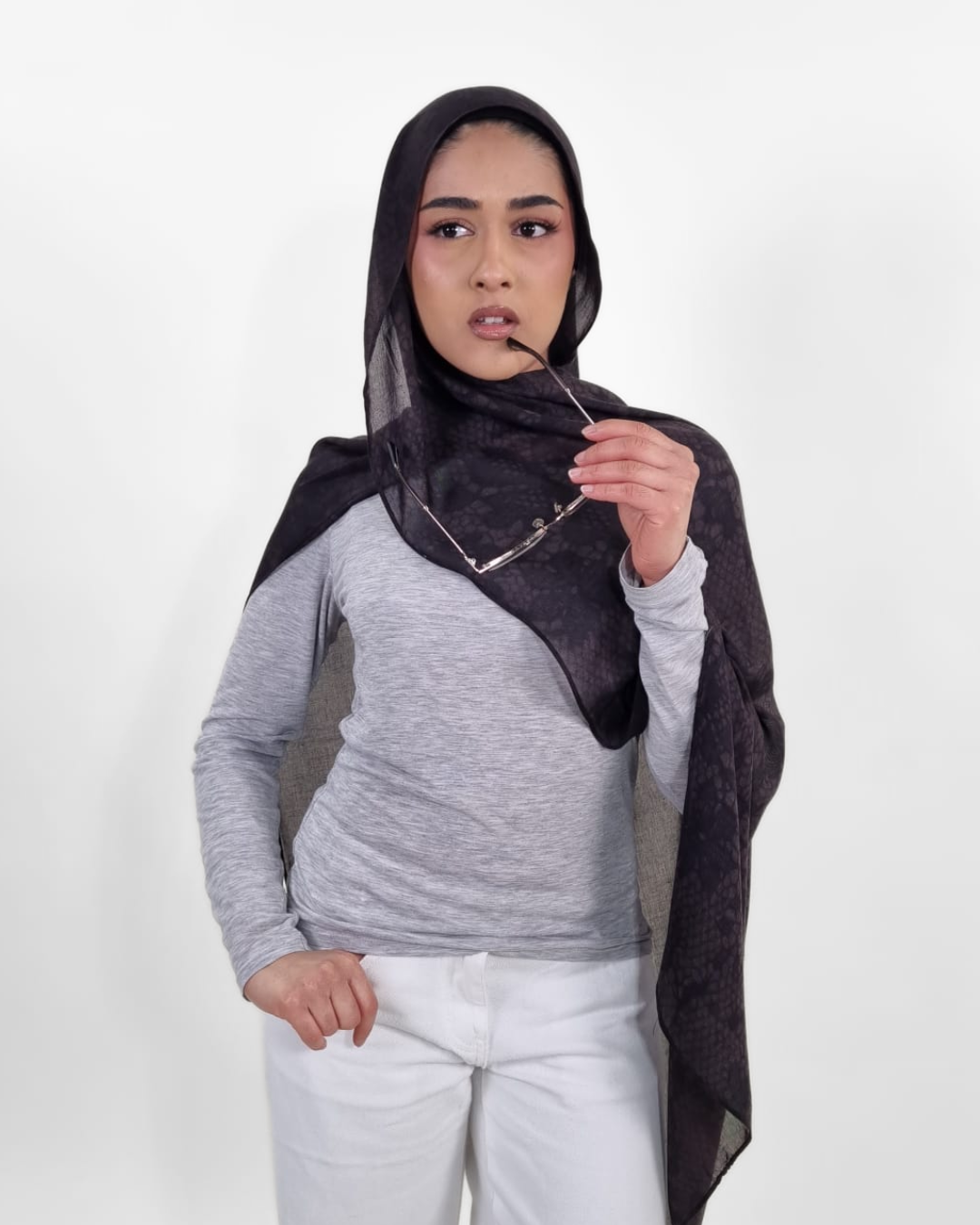Shadow Lace Modal Hijabs