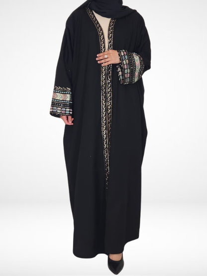 Linen Batwing Abaya