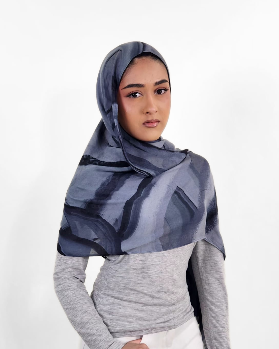 Slate Mirage Modal Hijab