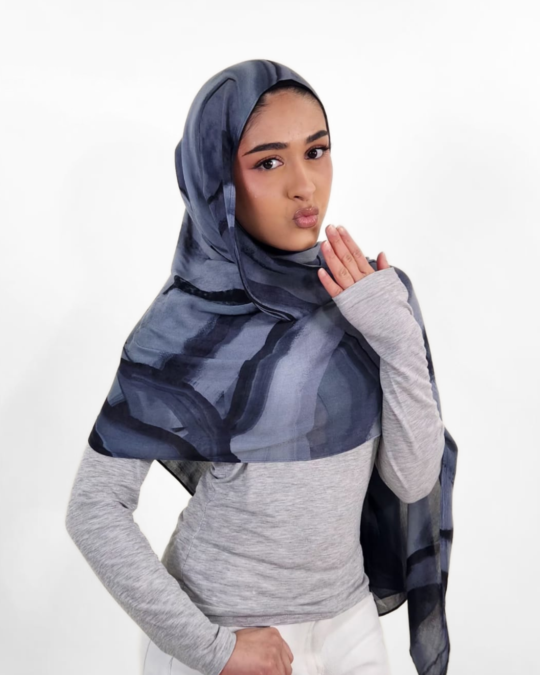 Slate Mirage Modal Hijab