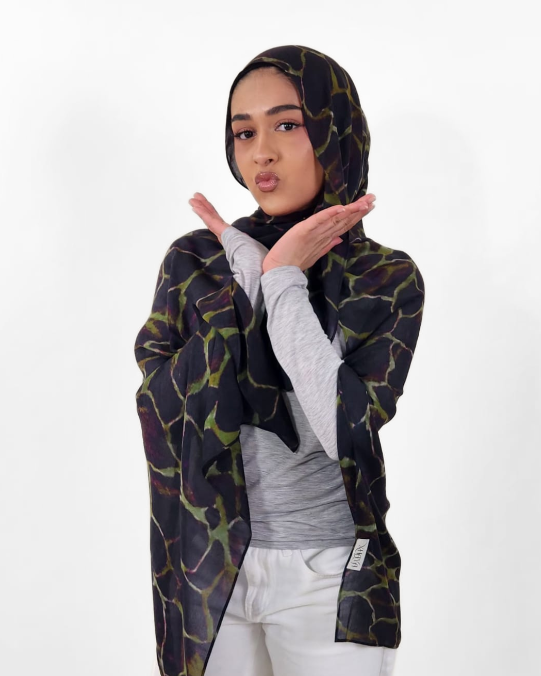Olive Eclipse Modal Hijab