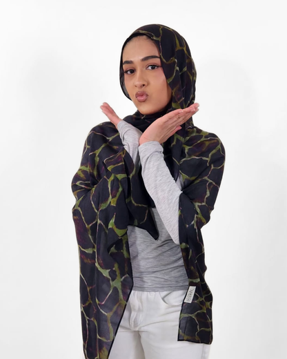 Olive Eclipse Modal Hijab
