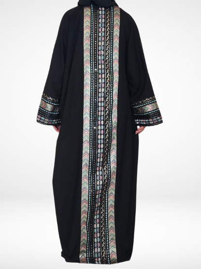 Linen Batwing Abaya
