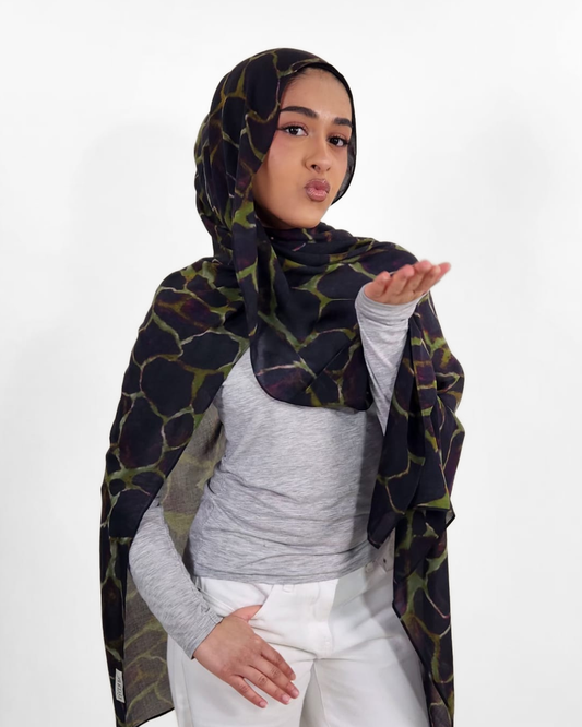 Olive Eclipse Modal Hijab