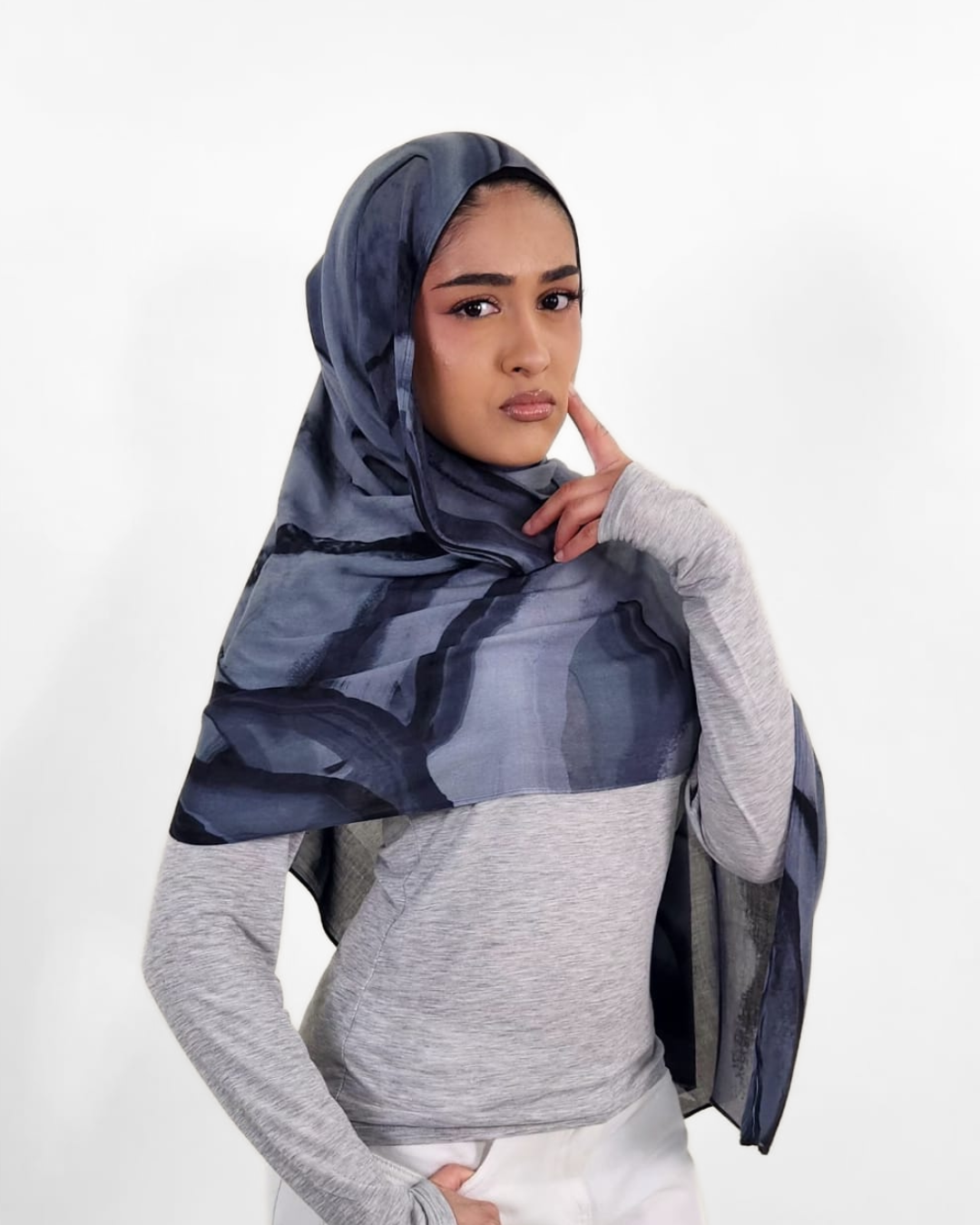 Slate Mirage Modal Hijab