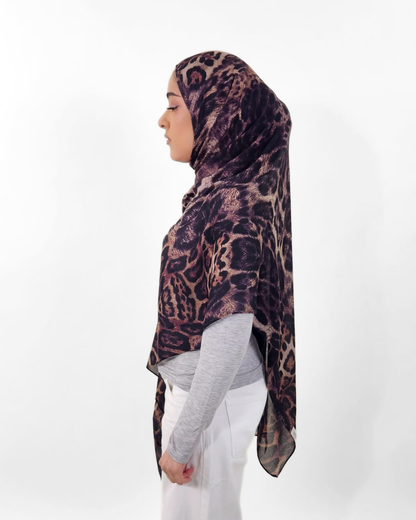 Cocoa Jaguar Modal Hijabs