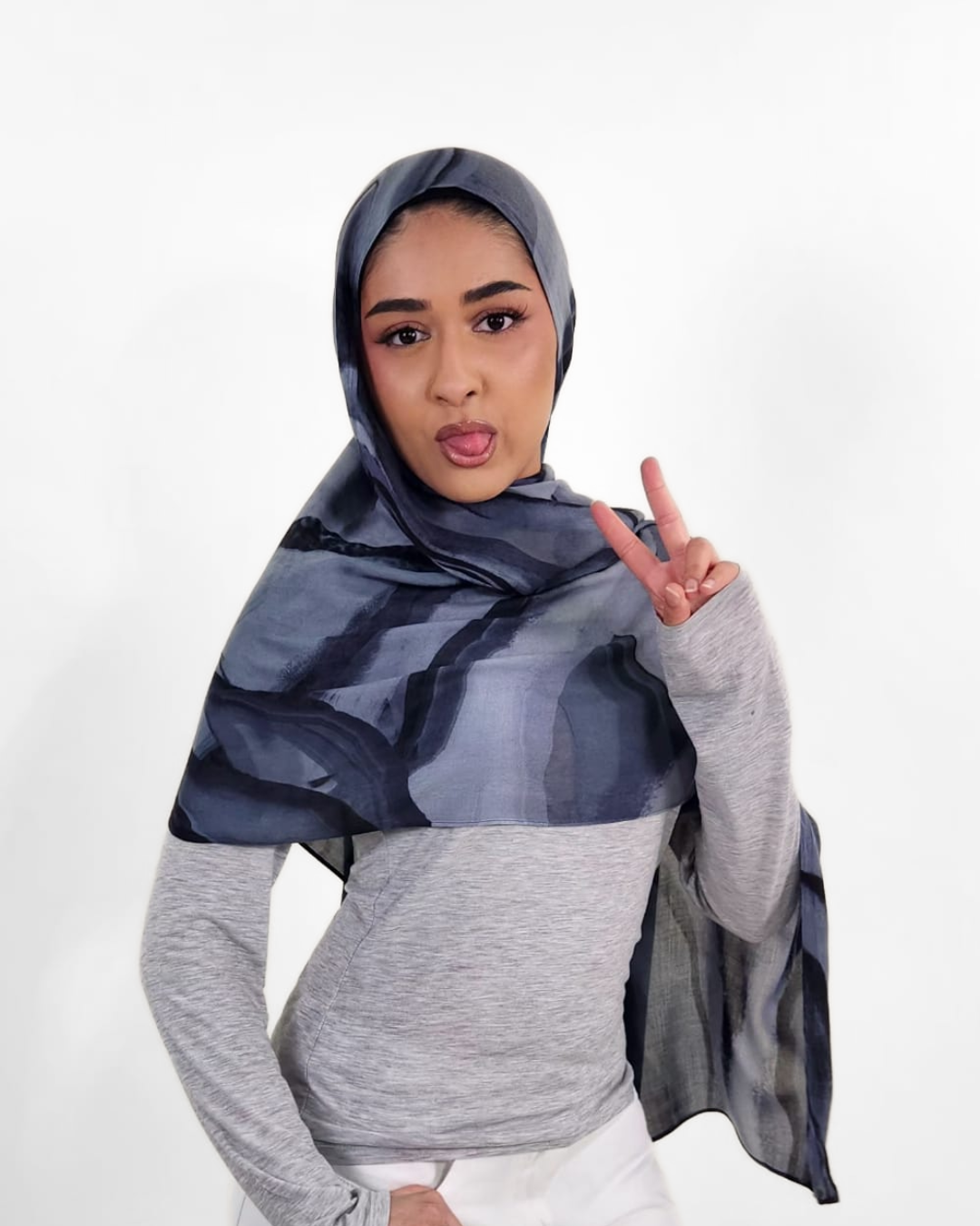 Slate Mirage Modal Hijab