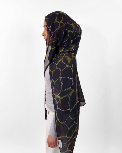 Olive Eclipse Modal Hijab