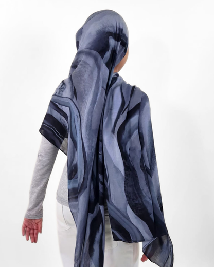 Slate Mirage Modal Hijab