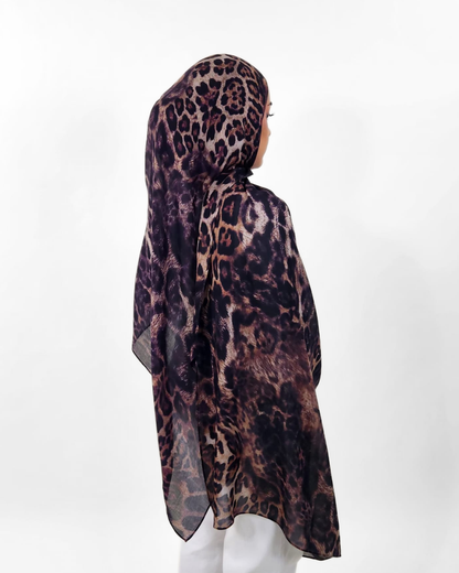 Cocoa Jaguar Modal Hijabs