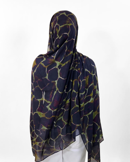 Olive Eclipse Modal Hijab