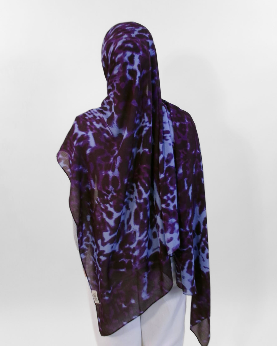 Electric Iris  Modal Hijab